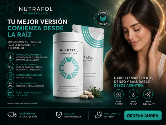 Nutrafol Women's Balance 120 Cápsulas - Suplemento para el Cabello